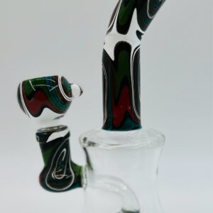 7" Color Wigwag Bent Neck WP