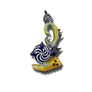 9'' Color Fumed Hammer Bubbler