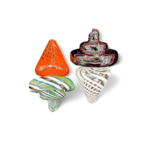 Striped Cone Carb Cap