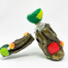 7" 3D Coated Mushroom Bubbler
