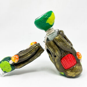 7" 3D Coated Mushroom Bubbler