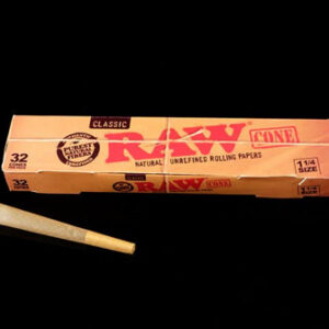 Raw Classic Cones 1 1/4 32pk