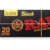 Raw Black Classic KS Cones 20ct