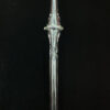 8" Clear Honey Straw
