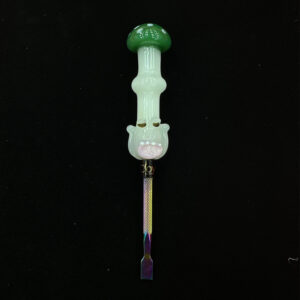 Mushroom Top Glass/Metal Dabber