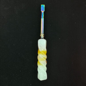Thick Marble Glass/Metal Dabber