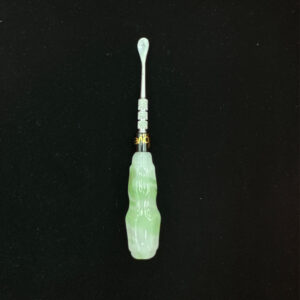 Marble Swirl Glass/Metal Dabber
