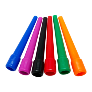 Color Hookah Tips Long 40ct Bag