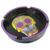 Resin Purple Skull Ashtray