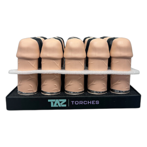 TAZ Penis Torch w/Vibration 12ct