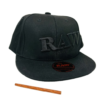 Raw Black on Black Baseball Cap