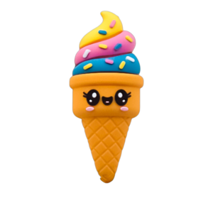 Silicone Mini Orange IceCream HP