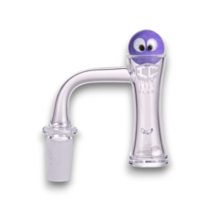 IC GLASS - PETERS | 14mm Male 90D Banger| Includes Carb Cap, Terp Balls & Sticker