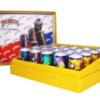 Yellow box 510 cart battery 20ct Display