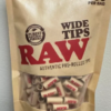 Raw Pre-Rolled Wide Tips - Bag of 180