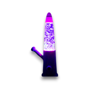 8" Kickback Glass Lava Lamp Rig