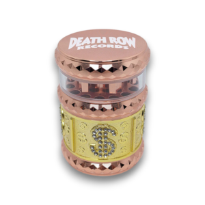 Death Row Records | 44mm Window Gem Cut $ Grinder