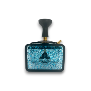 Khateeb Acrylic Box Hookah w/ Flakes