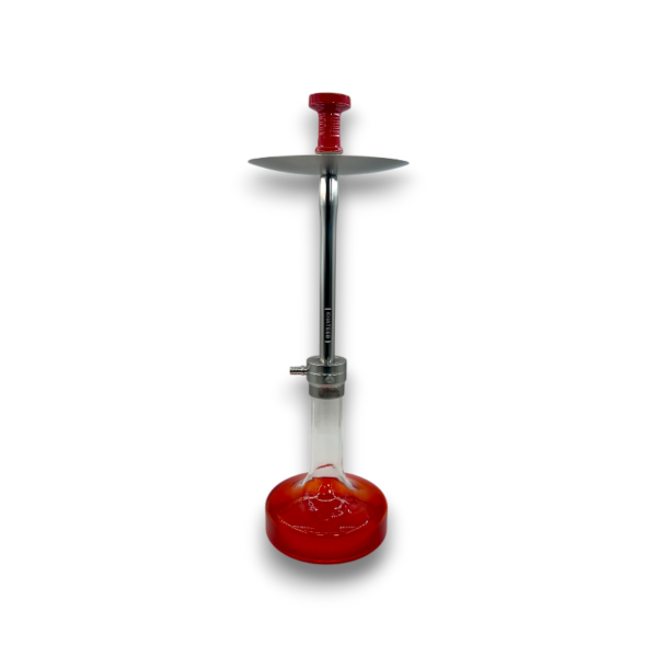29" Khateeb Silver Flat Base Hookah