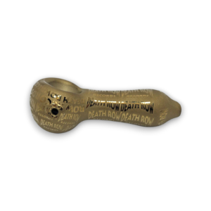 Death Row Records | 4" Metallic Etched HP | Gold
