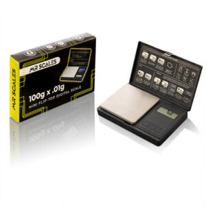 M R Scales Mini Flip Top Scale | 100g x 0.01
