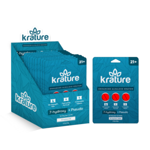 Krature 7-OH + Pseudo 30mg Kratom | 3 Tabs | 10ct Box