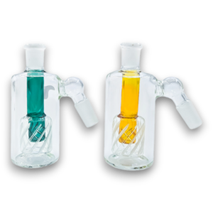 Spiral Cut Perc Ash Catcher 14mm