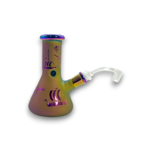 6" Frosted Patterns Beaker WP