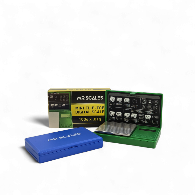 M R Scales Mini Flip Top Scale | 100g x 0.01