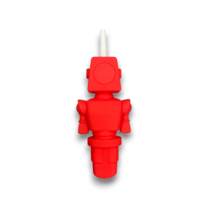 Silicone Robot Straw w/ Ceramic Tip