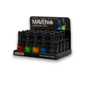 Maven Laytop Lighter Display | 20ct