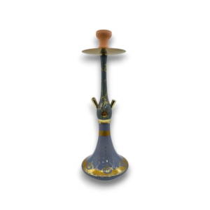 27" Khateeb Cracked Wood Hookah
