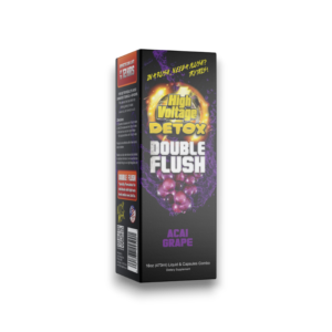 High Voltage Detox - Double Flush 16oz Drink & Capsules