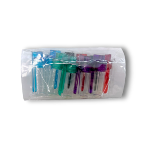 Lrg Glass Vial w/ Bullet