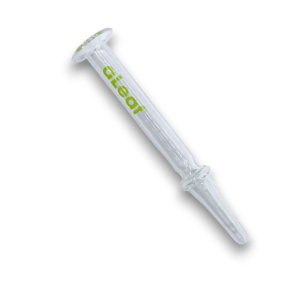 5" aLeaf Color Logo Honey Straw | Mix Colors