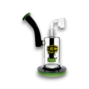 IC Glass 8" Black Sidecar Rig