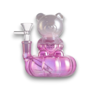 5" Kickback Glass Electro Bear WP