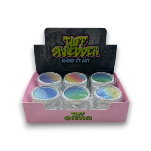 Tuff Shredder 4pt Iridescent Grinder | 6ct Box
