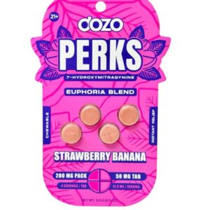 DOZO Perks 7 OH 50mg Tabs | 4pk | 10ct Box