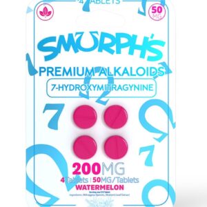 Smurph's Premium 7 OH 50mg 4ct Tabs | 10ct Box