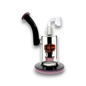 IC Glass 8" Black Sidecar Rig