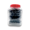 4" Color OB Jar | 90ct | Clear Black
