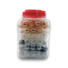 4" Color OB Jar | 90ct | Tri-Color Mix
