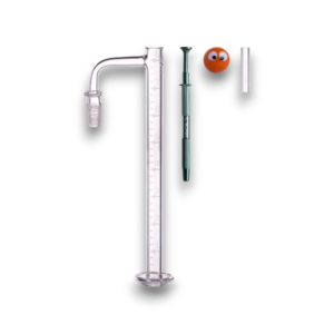 ICGlass - CHALLENGE BANGER | 8-Inch Long | 14mm Male 90D Banger