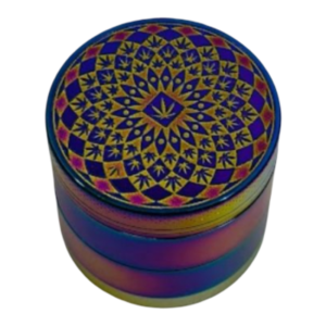 Tuff Shredder Rainbow Engraved Grinders | 12ct Box