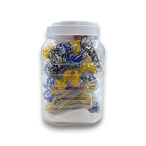 4" Mix Striped HP Mix Jar | 22ct