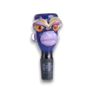IC Glass - Monkey Face Bowl-Purple
