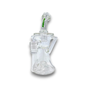 9" Ruckus Glass 2 Arm Recycler Rig