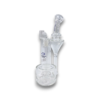 10" Kickback Glass Clear Recycler Rig