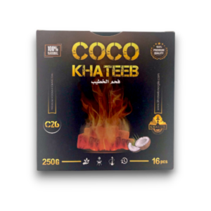 Khateeb 16ct Hookah Charcoal